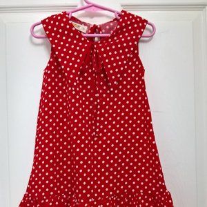 Red Polka Dots Dress